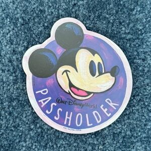DISNEY | Annual Passholder Magnet - Mickey Mouse - NEW
